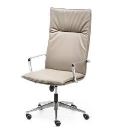 Fauteuil Manager RANDA Piètement Aluminium Poli