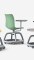 Lot de 2 Fauteuils de Formation ROLE avec Tablette et Rangement