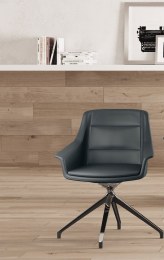 Fauteuil de Réunion JERA base pivotante
