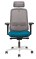 Fauteuil Ergonomique RW268 Structure Blanche avec Têtière