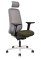 Fauteuil Ergonomique RW268 Structure Blanche avec Têtière