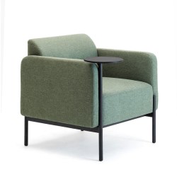 Ensemble de 2 Fauteuils LIA avec Tablette à Droite ou à Gauche