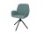 Ensemble de 2 Fauteuils LILIA avec Base Pyramidale Pivotante