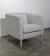 Fauteuil NAVETTE Pieds Bois