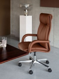 Fauteuil Président SALLY avec Accoudoirs Revêtus