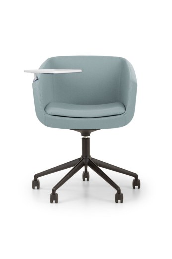 Lot de 2 Fauteuils de Formation sur Roulettes ARCA Small avec Tablette