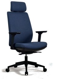 Fauteuil tissu CLASSIK avec têtière réglable
