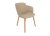 Lot de 2 Fauteuils LOOP pieds bois