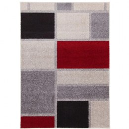 Tapis Moderne en Polypropylène Jute et Polyester GEO 4