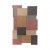 Tapis Pure Laine GEO Asymétrique Multicolore