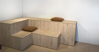 Estrade Bois Modulable d'Angle RISER