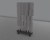 Cloison Acoustique PATCH Pivotante L86 unicolore sur roulettes