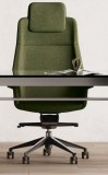 Fauteuil de Direction Jera tissu recyclé TIME