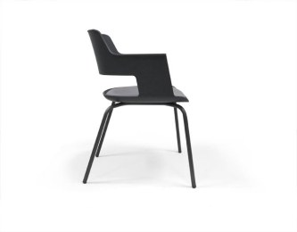 Lot de 2 Fauteuils 4 Pieds Cappa avec Placet d'Assise