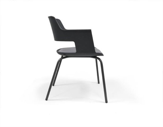 Lot de 2 Fauteuils 4 Pieds Cappa avec Placet d'Assise