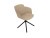 Lot de 2 Fauteuils LOOP avec piètement pyramidal métal noir