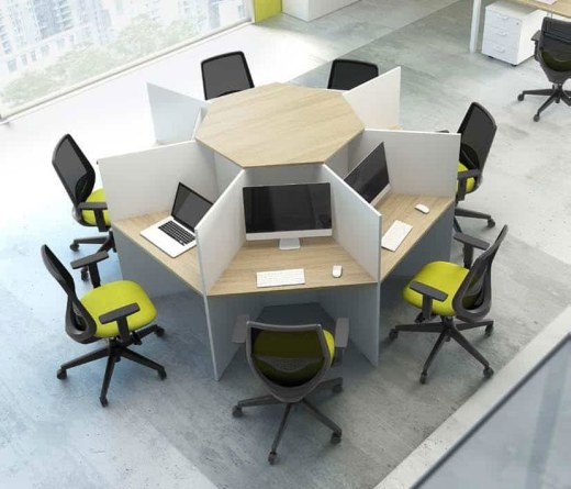 Marguerite 7 Postes CALL mélaminé 