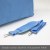 Lot ee 10 Sacoches Marilou pour PC portable 15.6'' et documents en nylon bleu