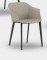 Lot de 4 Fauteuils MIZA Polypropylène