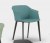 Lot de 4 Fauteuils MIZA Polypropylène