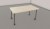 Lot de 2 Bureaux Mobiles NV Nomade avec 4 roulettes