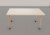Lot de 2 Bureaux Mobiles NV Nomade avec 4 roulettes