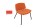 Ensemble de 2 Chauffeuses d'Accueil TIARE 4 pieds 