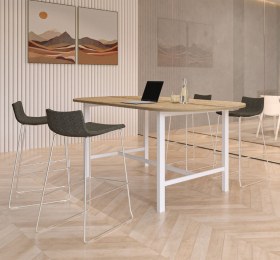 Table Hauteur 90 PALMA Ovale 160
