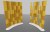 1 Cloison Courbe PATCH Pivotante Bicolore Dégradé