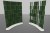 1 Cloison Courbe PATCH Pivotante Bicolore Dégradé
