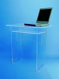 Petit bureau plexiglass