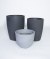 Lot de 3 Pots Ronds VERONA et PADUA