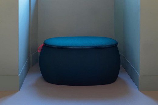 Pouf Acoustique design Rectangulaire NEIGE