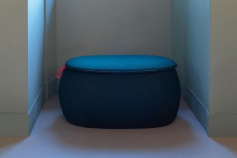 Pouf Acoustique design Rectangulaire NEIGE