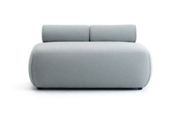 Pouf Rectangle NODO avec 2 Dossiers
