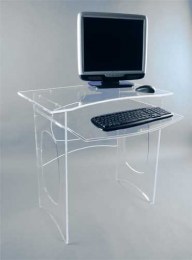 Bureau d'appoint tablette coulissante