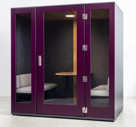 Cabine Acoustique pour 4 Personnes