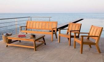 Salon de Jardin en Teck Massif EXTER