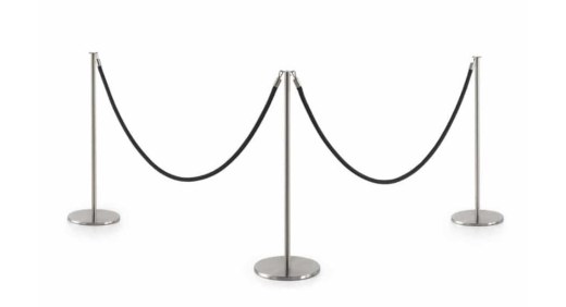 Set de 3 éléments de séparation avec cordes Raoul
