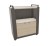 Servante NV Extenso avec Niche et Portes Hauteur 100 sur Roulettes