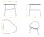 Ensemble de 2 Tables Basses GALET