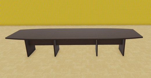 Table de Réunion Tonneau ASSET Pieds Panneaux L420