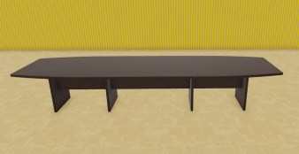 Table de Réunion Tonneau ASSET Pieds Panneaux L420