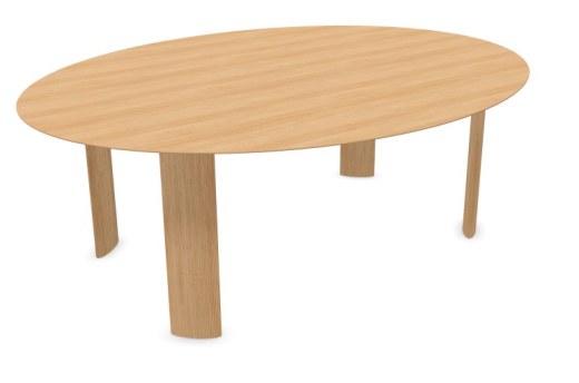 Table de Réunion Bois FUSTE 210