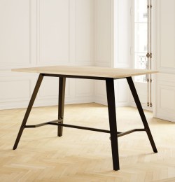 Table de Réunion Haute Pieds Métal ALTITUDE 170