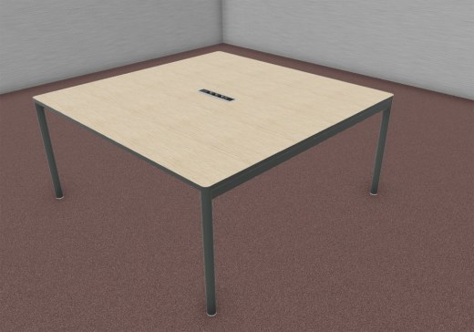 Table de Réunion NUANZA 160 avec Bloc Prise