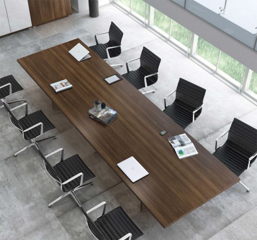 Table de Réunion TAK Bois Vernis Noyer Américain 