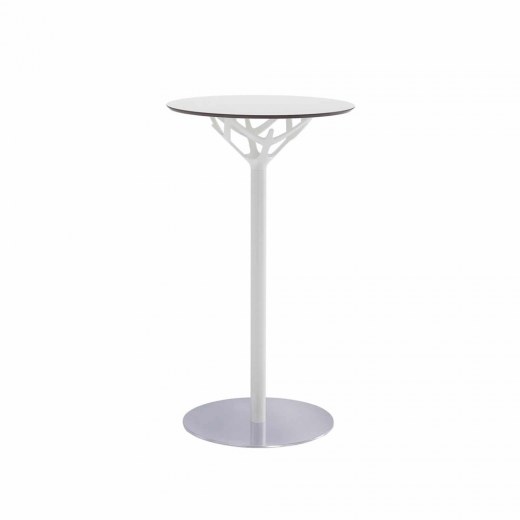 Table Haute avec Repose Sac MARCUS Plateau HPL