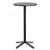 Table Haute QUADRI noir ou blanc
