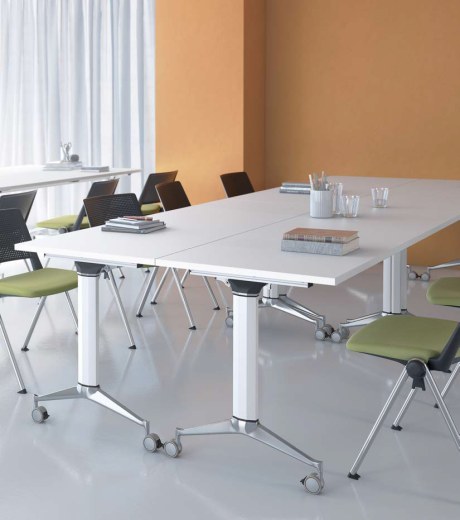 Table Rectangulaire NET à Plateaux Rabattables L 300